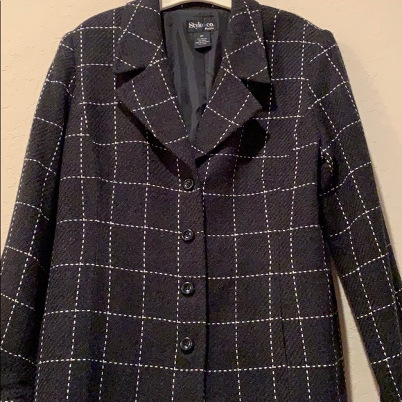 Style and Co. Charcoal jacket! - Picture 7 of 7